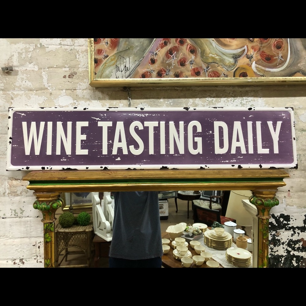 Wine Sign 30x7